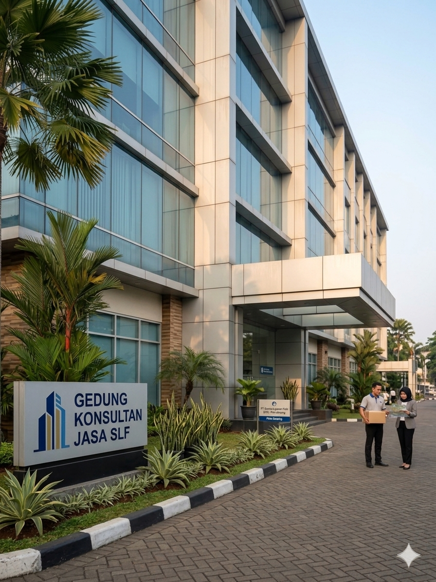 Gedung SLF tampak samping