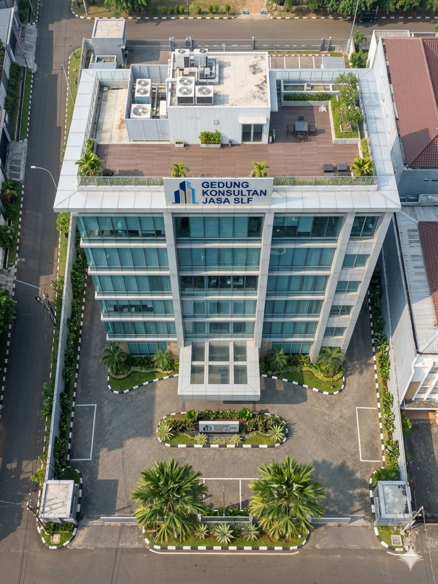 Gedung SLF tampak atas